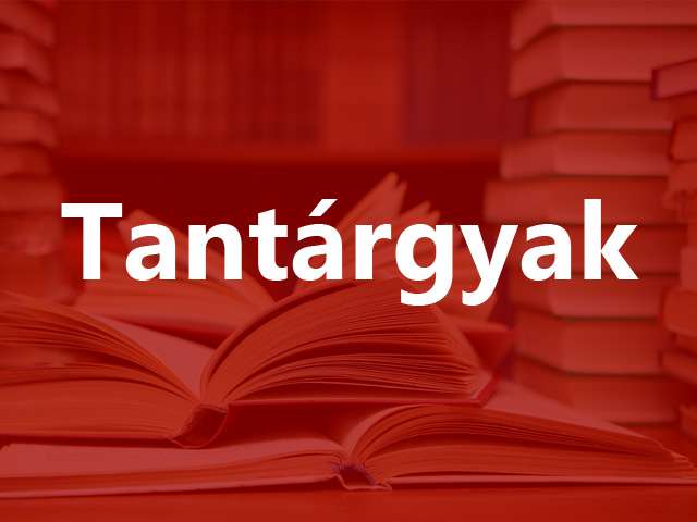 Tantárgyak